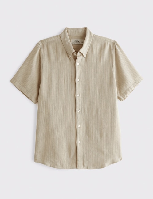 Camisa casual manga corta para hombre 1