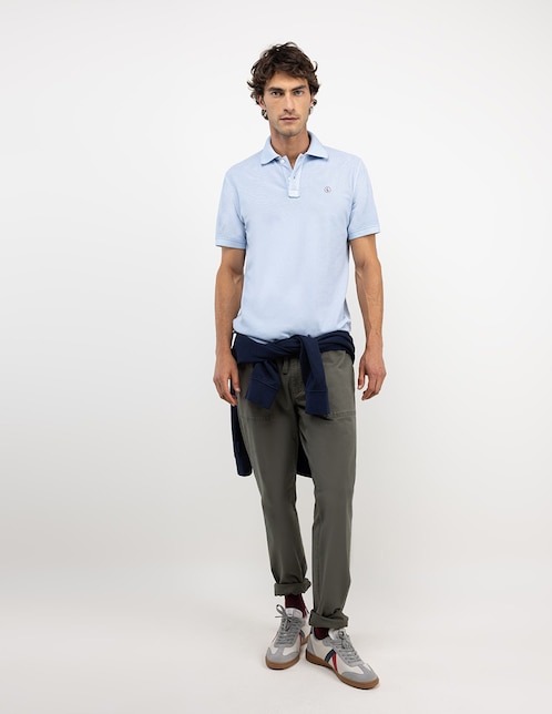 Playera tipo polo para hombre