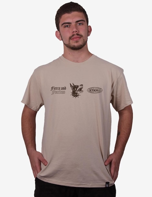 Playera Stkm Company cuello redondo para hombre