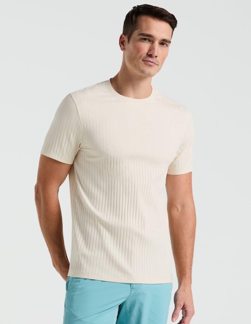 Playera Perry Ellis cuello redondo para hombre