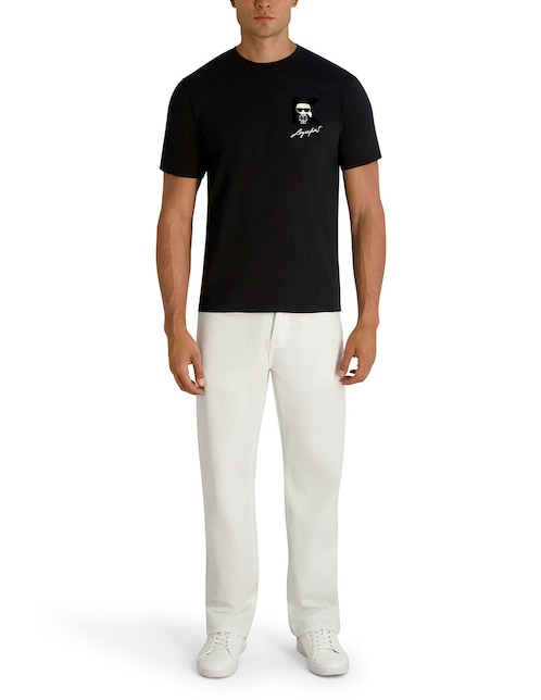 KARL LAGERFELD PARIS Playera Karl Lagerfeld Paris cuello redondo para hombre
