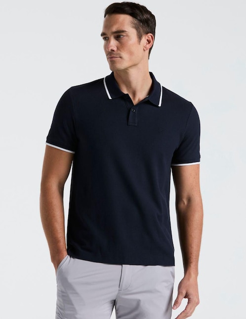 Playera tipo polo Perry Ellis para hombre