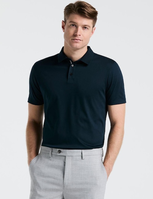 Playera tipo polo Perry Ellis para hombre