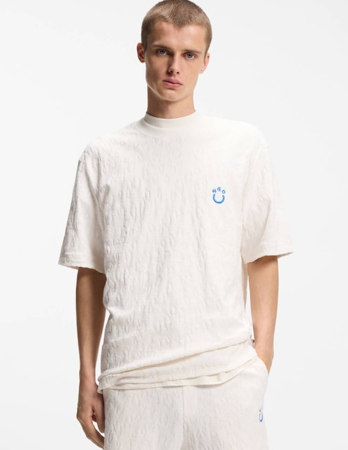 Playera cuello redondo para hombre 1
