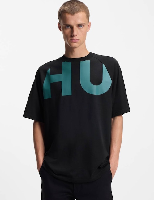 Playera Hugo Blue cuello redondo para hombre