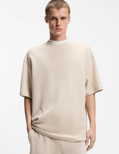 Playera Hugo Blue cuello redondo para hombre