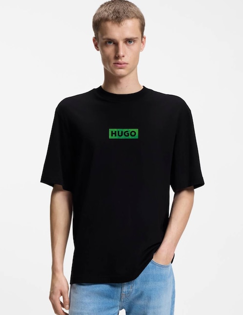 Playera Hugo Blue cuello redondo para hombre