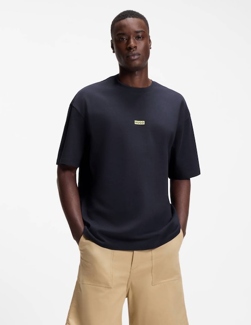 Playera Hugo Blue cuello redondo para hombre
