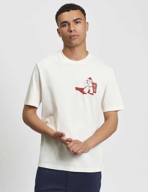 Playera cuello redondo para hombre 1