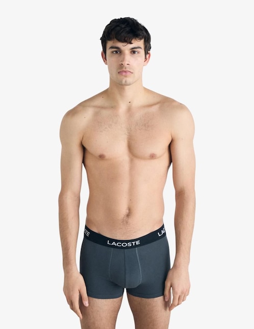 Set Bóxer brief Lacoste de algodón para hombre 5 piezas