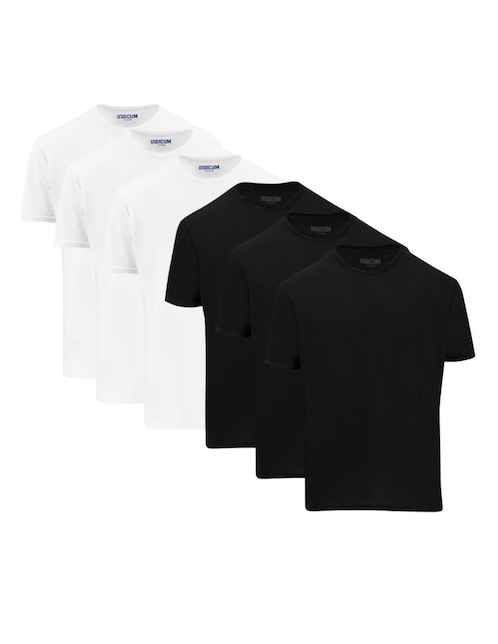 Set playera cuello redondo para hombre 1