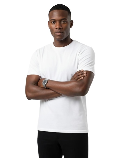 Set playera Indicum Denim cuello redondo para hombre