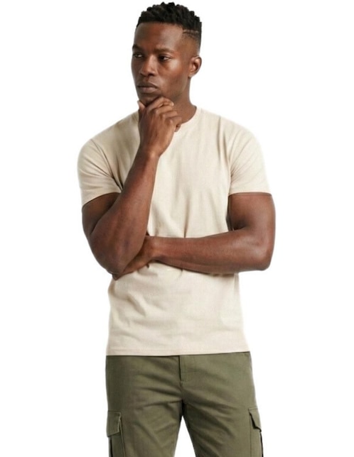 Set playera Indicum Denim cuello redondo para hombre