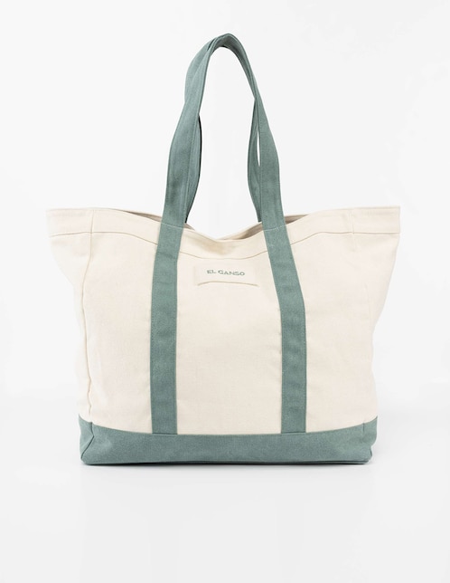 Bolsa tote El Ganso de algodón