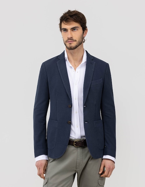 SACO SPORT EL GANSO 1, 52, AZUL MARINO