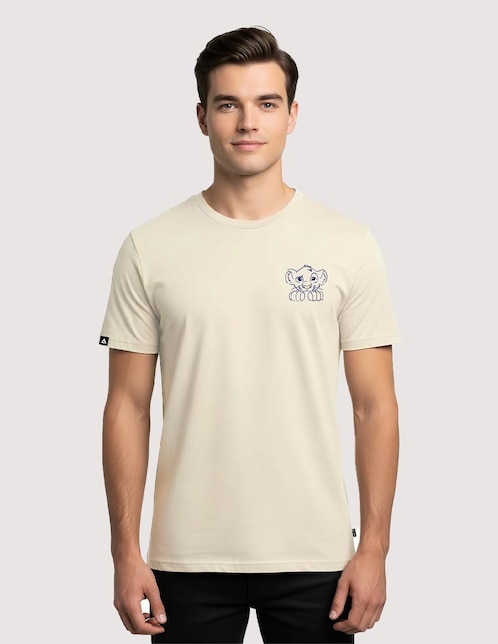 Playera Disney cuello redondo para hombre