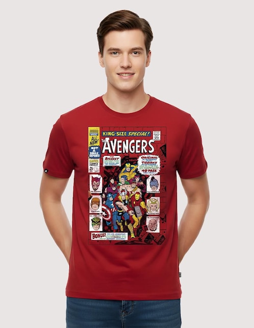 Playera Disney Marvel - King Size Special! cuello redondo para hombre