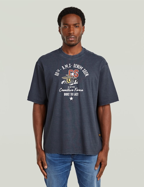 Playera cuello redondo para hombre
