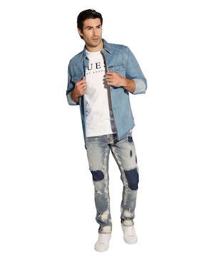 Playera Guess cuello redondo para hombre