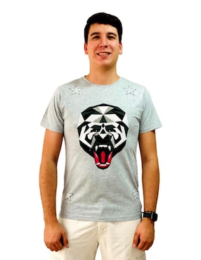 Playera Moda & Pritex cuello redondo para hombre