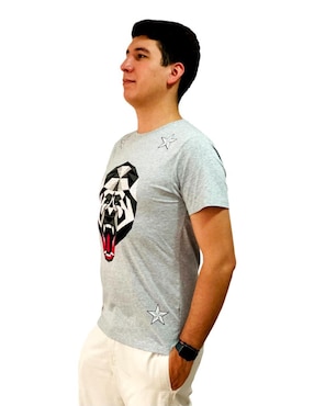 Playera Moda & Pritex cuello redondo para hombre