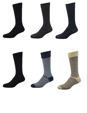Set de calcetín diabético Specialized Socks de algodón para hombre 6 pares