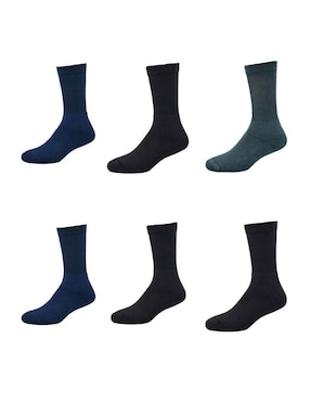 Set de calcetín diabético Specialized Socks de algodón para hombre 6 pares