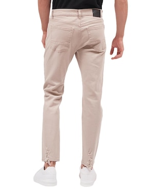 Jeans slim Mchk lavado desgastado para hombre