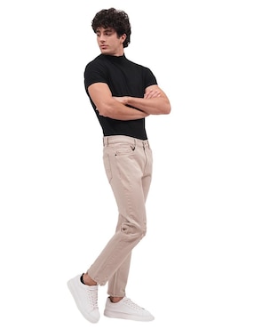 Jeans slim Mchk lavado desgastado para hombre