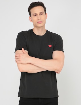 Playera Acapella Heart X Face Cuello Redondo Para Hombre