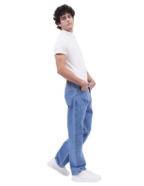 Jeans straight Mchk 8022 lavado claro para hombre