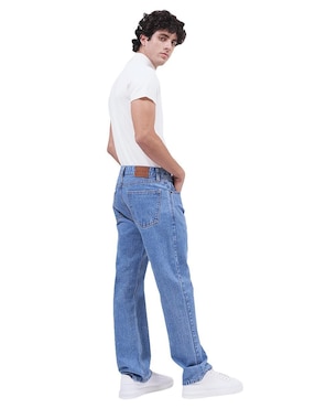 Jeans straight Mchk 8022 lavado claro para hombre