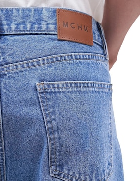 Jeans straight Mchk 8022 lavado claro para hombre