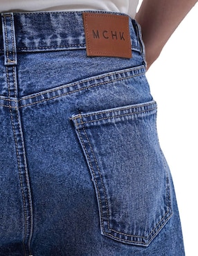 Jeans straight Mchk 8021 lavado obscuro para hombre