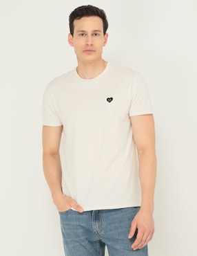 Playera Acapella Heart X Face Cuello Redondo Para Hombre