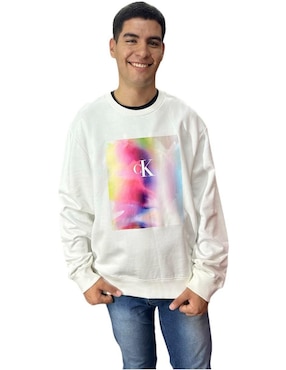 Sueter Calvin Klein cuello redondo para hombre