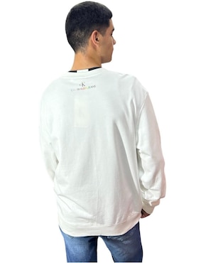 Sueter Calvin Klein cuello redondo para hombre