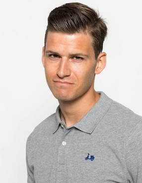Playera tipo polo Scotta para hombre