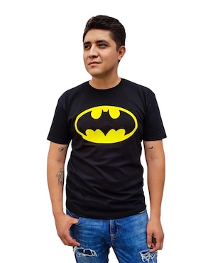 Playera T-Max Batman Tmax Cuello Redondo Para Hombre