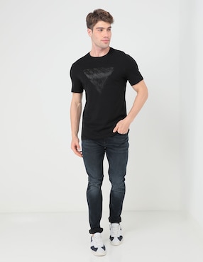 Playera GUESS cuello redondo para hombre