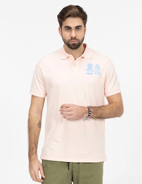 Playera Tipo Polo El Pulpo Para Hombre