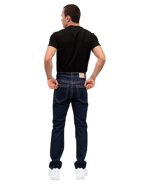 Jeans slim Mchk 8028 lavado obscuro para hombre