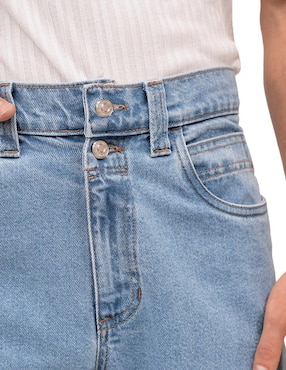 Jeans straight Mchk lavado claro para hombre