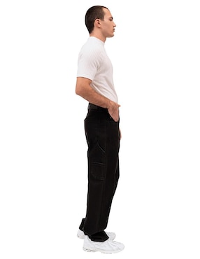 Jeans straight Mchk lavado obscuro para hombre