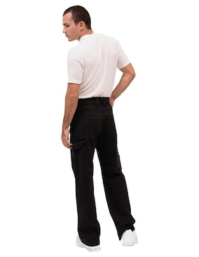 Jeans straight Mchk lavado obscuro para hombre