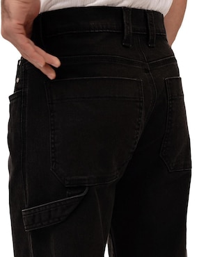 Jeans straight Mchk lavado obscuro para hombre
