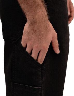 Jeans straight Mchk lavado obscuro para hombre