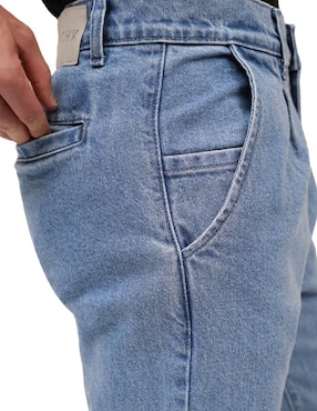 Jeans slim Mchk lavado claro para hombre