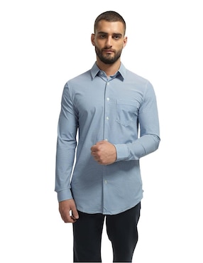 Camisa Casual GUESS Manga Larga Para Hombre