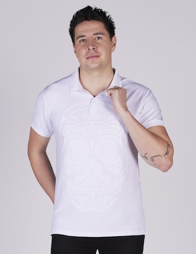 Playera Tipo Polo Ay Güey Cala K Para Hombre